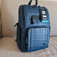 Piquadro zaino pelle blu