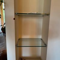 Mensole in cristallo