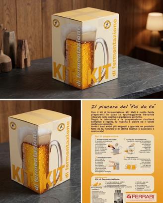 Kit fermentazione birra Mr Malt Ferrari