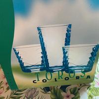 Set 10 bicchieri colorati