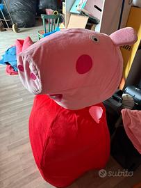Mascotte professionale peppa pig