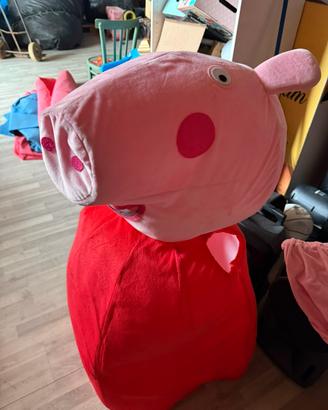 Mascotte professionale peppa pig