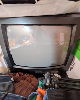 televisione retrogaming tubo catodico 