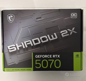 MSI GeForce RTX 5070 Shadow 2X OC 12GB GDDR7