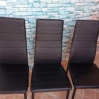 6 sedie da arredamento 