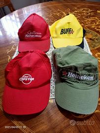 Cappelli sportivi con visiera N.4 Vari Brand