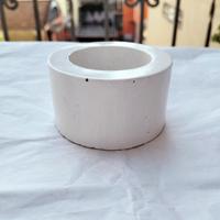 Vaso in cemento " Pozzo Fiorita" in cemento bianco