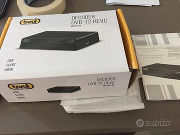 7484-Scatola Decoder Trevi DVB-T2 HEVC
