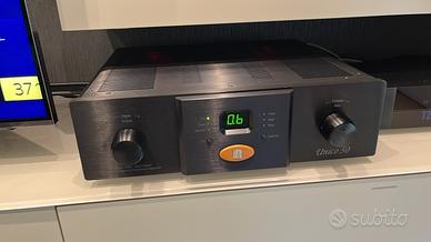 Amplificatore integrato ibrido unison 50 dual mono