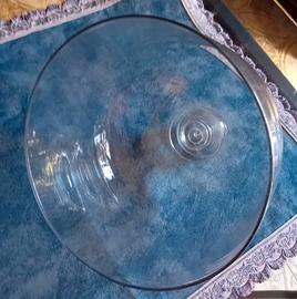 Cloche/campana coprivivande cristallo