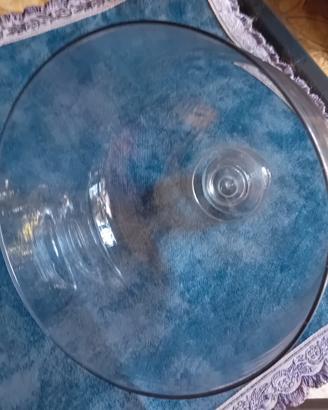 Cloche/campana coprivivande cristallo