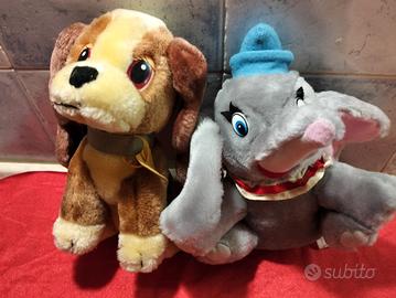 coppia peluches classici Disney 