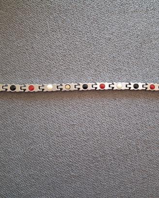 Bracciale benessere in acciaio 