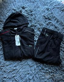 Tuta lacoste nera invernale