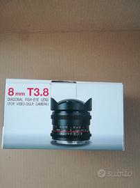 SAMYANG 8 mm per Canon Eos