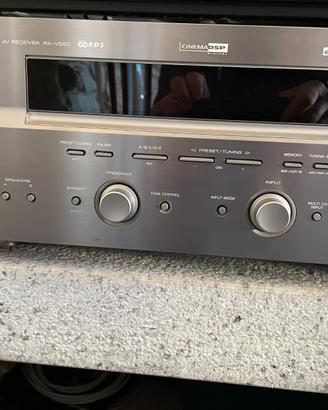 AMPL.YAMAHA NATURAL SOUND RX-V650 + N.5 CASSE+SUBW
