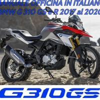 Manuale Officina in ITA BMW G 310 GS R 2017 2020