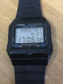 CASIO LCD Watch DATA BANK TELEMEMO 30 Japan 1985