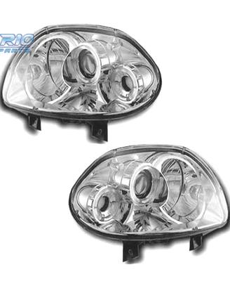 FARI PER RENAULT CLIO 98-01 ANGEL EYES FONDO CROMA