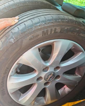 Gomme + cerchi da 16" originali Opel Meriva 2serie
