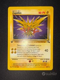 Zapdos Prima Edizione Fossil 30/62