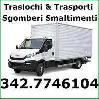 Traslochi Trasporti Sgomberi Noleggio furgone 7gg