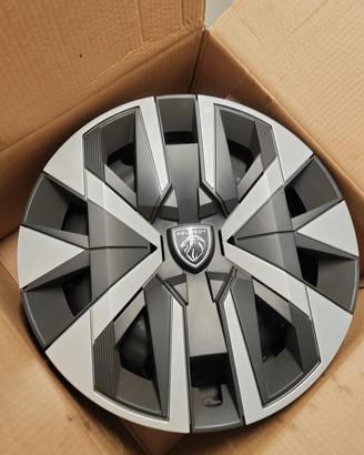 Cerchi in ferro e copricerchi Peugeot 208