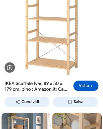 Scaffale ikea 
