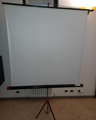 SCHERMO PROIETTORE + TAVOLO PROIEZIONE DIAPOSITIVE