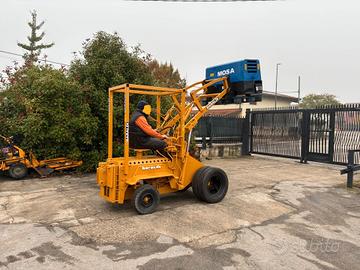 P196-Mini Pala Baraldi 22 q con forche x bancali