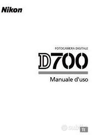 Libretto Nikon D700 D750 D780 D3s D3x D7200 D7500