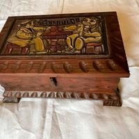 Scatola legno porta oggetti