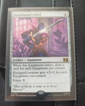 Swordsman's Steel  (MTG)