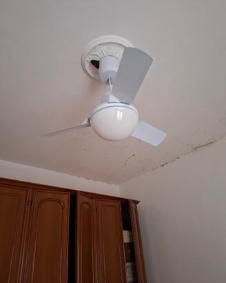 LAMPADARIO CON VENTILATORE 
