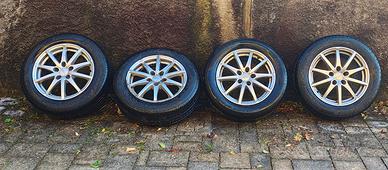 Cerchi in lega ANZIO montati su Alfa Romeo 159