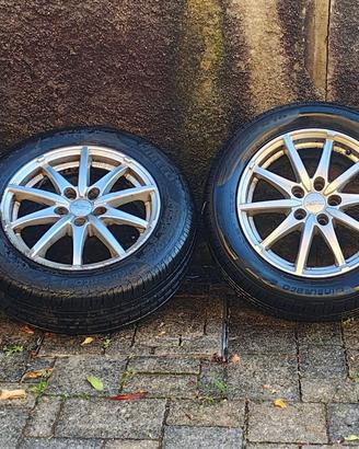 Cerchi in lega ANZIO montati su Alfa Romeo 159