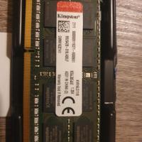 Kingston ValueRam 8GB DDR3 SoDimm 1600 mhz cl11