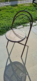 Sedia pieghevole da giardino/balcone