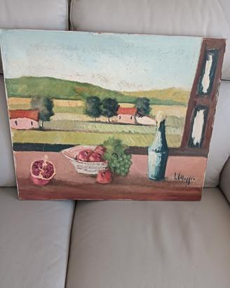 Quadro olio di tela autore Delio di Maggio