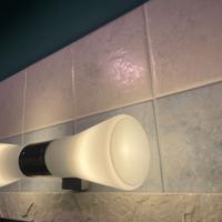 Plafoniera con lampadine led bagno sopra specchio