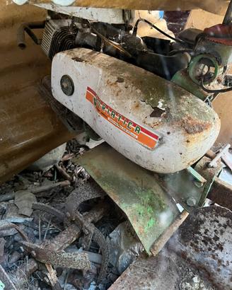 Motocoltivatore a scoppio o cambio con falciatrice
