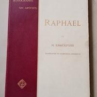 libro Raphael MONOGRAPHS ON ARTIST 1898