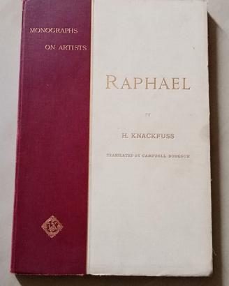 libro Raphael MONOGRAPHS ON ARTIST 1898
