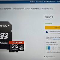 Adata MicroSDXC UHS-I U3 Class 10 V30 A2