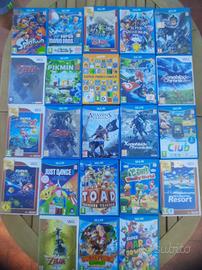 Collezione di 23 giochi Wii e Wii U