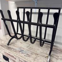 Porta legna di ferro