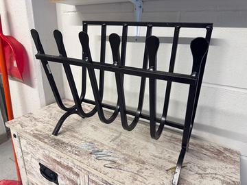 Porta legna di ferro