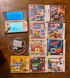 New Nintendo 2DS XL + 9 Giochi