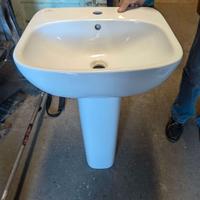 Lavabo in Ceramica Pozzi-Ginori con Colonna