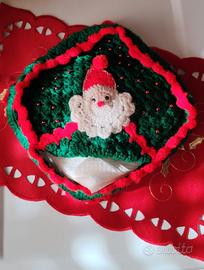 Porta tovaglioli realizzato interamente a ma